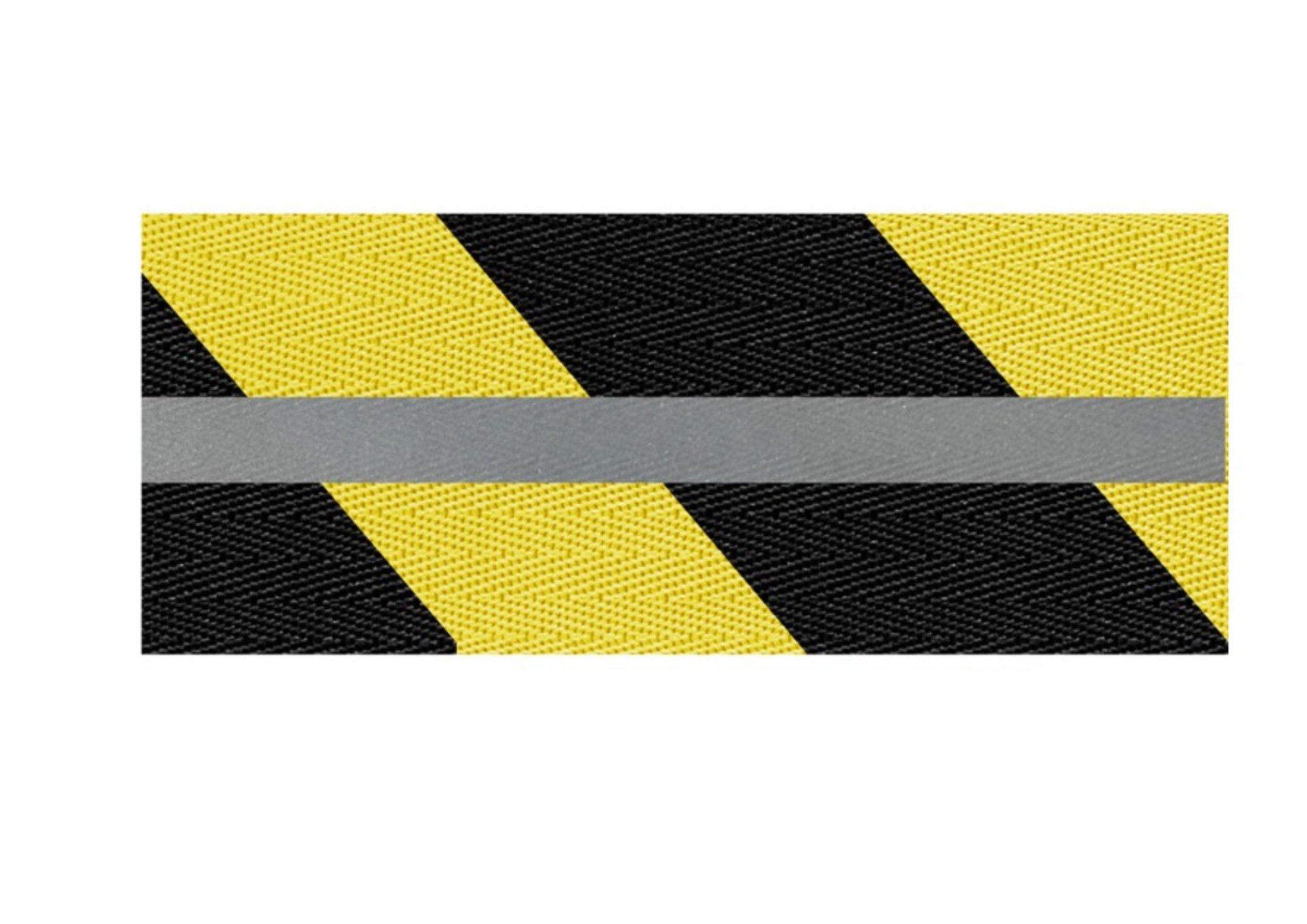 Negro y amarillo horizontal