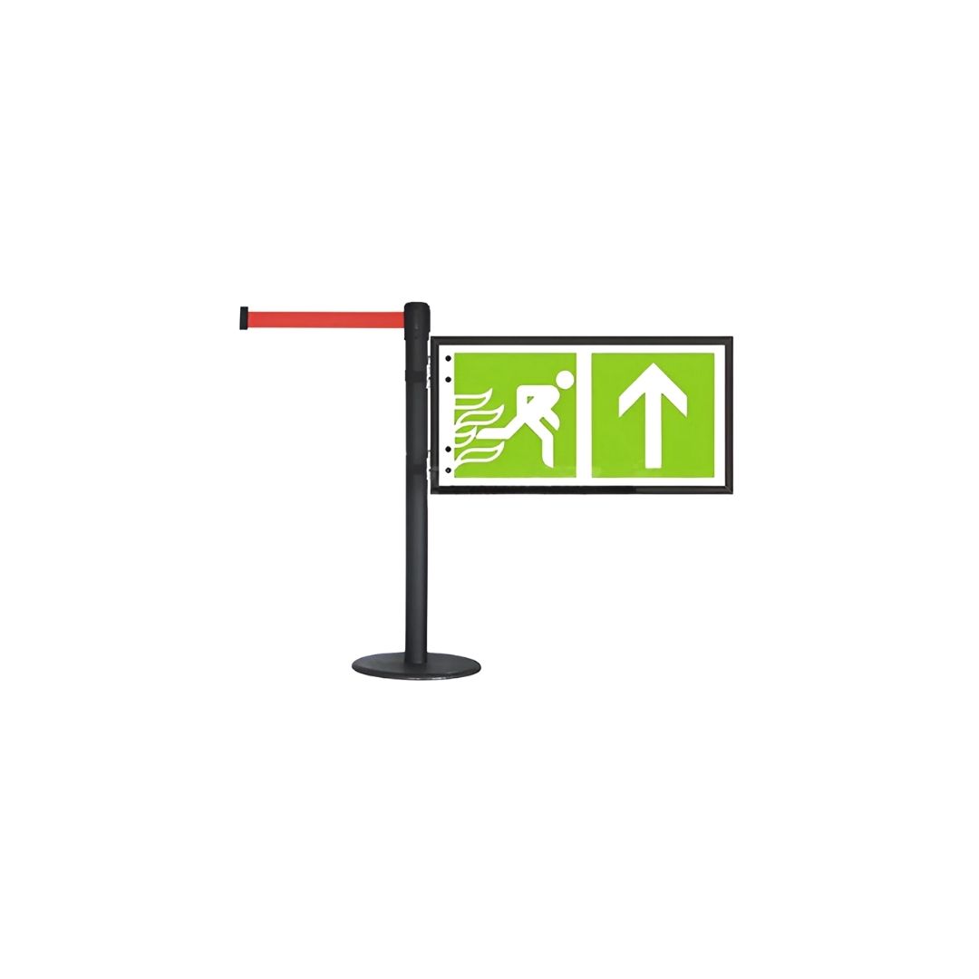 Puerta abatible tipo bar con bisagras de aluminio